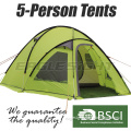 5-Person Tents for Camping or Basecamp (BSCI Certified)